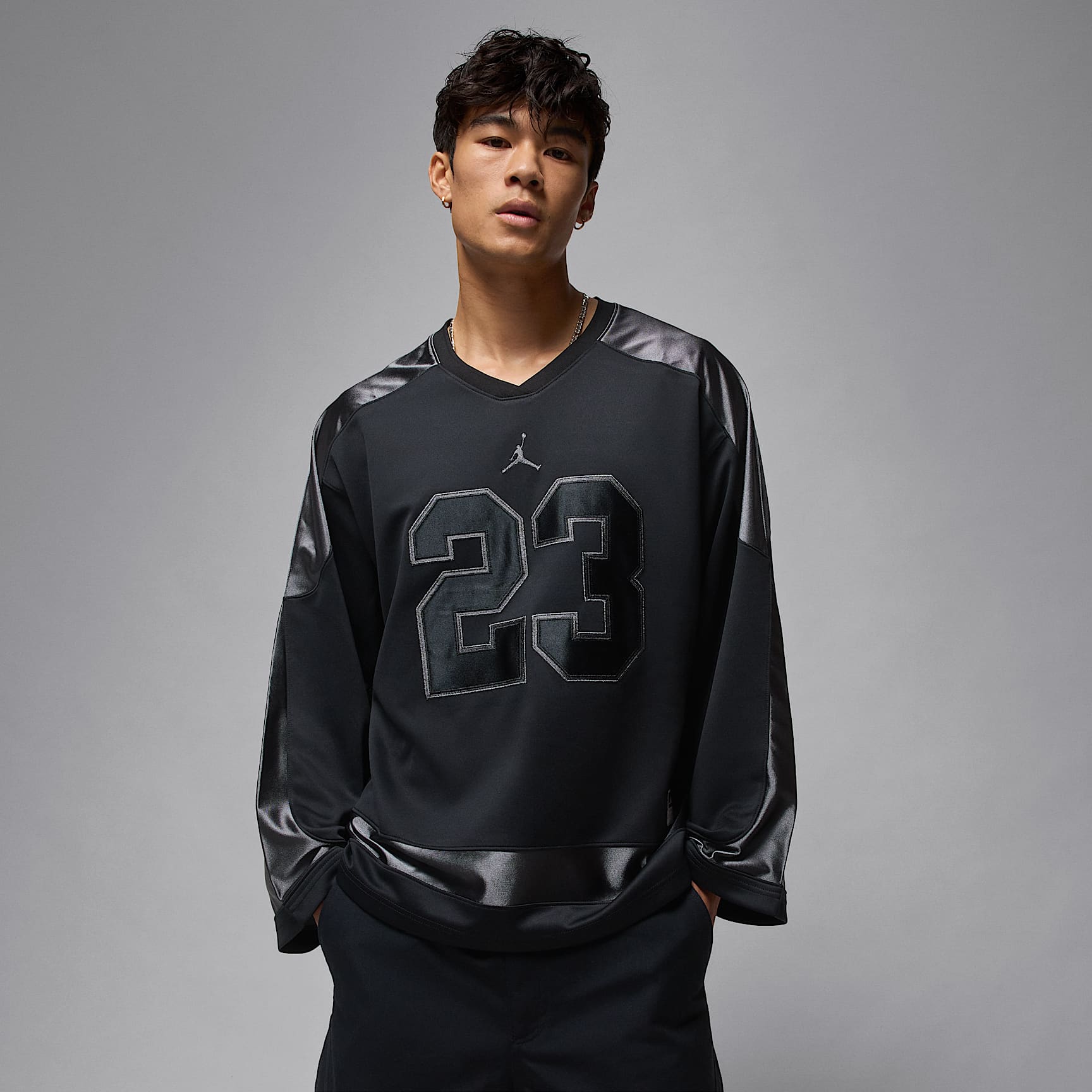【ラス1】JORDAN ブルックリン ホッケージャージー XL Jordan Brooklyn Men's University Hockey Jersey. Nike MY